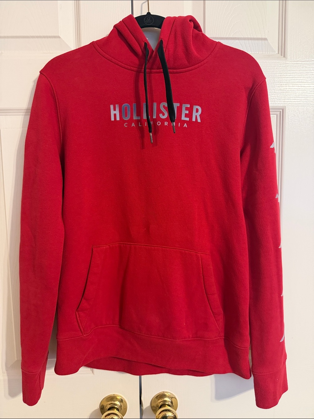 Men's Red Hoodie Sweatshirt